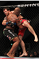 SAITAMA, JAPAN - FEBRUARY 26:  (L-R) Quinton "Rampage" Jackson prepares to slam Ryan Bader during the UFC 144 event at Saitama Super Arena on February 26, 2012 in Saitama, Japan.  (Photo by Josh Hedges/Zuffa LLC/Zuffa LLC via Getty Images) *** Local Caption *** Quinton Jackson; Ryan Bader