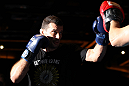 SYDNEY, AUSTRALIA - FEBRUARY 28:  Anthony Perosh works out for the media during the UFC on FX open workouts at the Star Casino on February 28, 2012 in Sydney, Australia.  (Photo by Josh Hedges/Zuffa LLC/Zuffa LLC via Getty Images) *** Local Caption *** Anthony Perosh