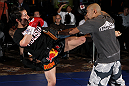 SYDNEY, AUSTRALIA - FEBRUARY 28:  Ian McCall works out for the media during the UFC on FX open workouts at the Star Casino on February 28, 2012 in Sydney, Australia.  (Photo by Josh Hedges/Zuffa LLC/Zuffa LLC via Getty Images) *** Local Caption *** Ian McCall
