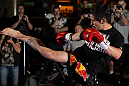 SYDNEY, AUSTRALIA - FEBRUARY 28:  Ian McCall works out for the media during the UFC on FX open workouts at the Star Casino on February 28, 2012 in Sydney, Australia.  (Photo by Josh Hedges/Zuffa LLC/Zuffa LLC via Getty Images) *** Local Caption *** Ian McCall