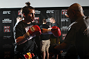 SYDNEY, AUSTRALIA - FEBRUARY 28:  Ian McCall works out for the media during the UFC on FX open workouts at the Star Casino on February 28, 2012 in Sydney, Australia.  (Photo by Josh Hedges/Zuffa LLC/Zuffa LLC via Getty Images) *** Local Caption *** Ian McCall