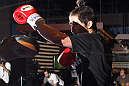 SYDNEY, AUSTRALIA - FEBRUARY 28:  Ian McCall works out for the media during the UFC on FX open workouts at the Star Casino on February 28, 2012 in Sydney, Australia.  (Photo by Josh Hedges/Zuffa LLC/Zuffa LLC via Getty Images) *** Local Caption *** Ian McCall
