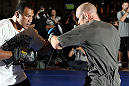 SYDNEY, AUSTRALIA - FEBRUARY 28:  Martin Kampmann works out for the media during the UFC on FX open workouts at the Star Casino on February 28, 2012 in Sydney, Australia.  (Photo by Josh Hedges/Zuffa LLC/Zuffa LLC via Getty Images) *** Local Caption *** Martin Kampmann