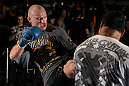 SYDNEY, AUSTRALIA - FEBRUARY 28:  Martin Kampmann works out for the media during the UFC on FX open workouts at the Star Casino on February 28, 2012 in Sydney, Australia.  (Photo by Josh Hedges/Zuffa LLC/Zuffa LLC via Getty Images) *** Local Caption *** Martin Kampmann