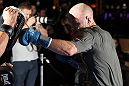 SYDNEY, AUSTRALIA - FEBRUARY 28:  Martin Kampmann works out for the media during the UFC on FX open workouts at the Star Casino on February 28, 2012 in Sydney, Australia.  (Photo by Josh Hedges/Zuffa LLC/Zuffa LLC via Getty Images) *** Local Caption *** Martin Kampmann