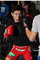 SYDNEY, AUSTRALIA - FEBRUARY 28:  Joseph Benavidez works out for the media during the UFC on FX open workouts at the Star Casino on February 28, 2012 in Sydney, Australia.  (Photo by Josh Hedges/Zuffa LLC/Zuffa LLC via Getty Images) *** Local Caption *** Joseph Benavidez