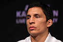 SYDNEY, AUSTRALIA - MARCH 01:  Joseph Benavidez attends the UFC on FX press conference at the Star Casino on March 1, 2012 in Sydney, Australia.  (Photo by Josh Hedges/Zuffa LLC/Zuffa LLC via Getty Images) *** Local Caption *** Joseph Benavidez