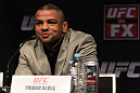 SYDNEY, AUSTRALIA - MARCH 01:  Thiago Alves attends the UFC on FX press conference at the Star Casino on March 1, 2012 in Sydney, Australia.  (Photo by Josh Hedges/Zuffa LLC/Zuffa LLC via Getty Images) *** Local Caption *** Thiago Alves