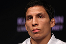 SYDNEY, AUSTRALIA - MARCH 01:  Joseph Benavidez attends the UFC on FX press conference at the Star Casino on March 1, 2012 in Sydney, Australia.  (Photo by Josh Hedges/Zuffa LLC/Zuffa LLC via Getty Images) *** Local Caption *** Joseph Benavidez