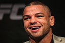 SYDNEY, AUSTRALIA - MARCH 01:  Thiago Alves attends the UFC on FX press conference at the Star Casino on March 1, 2012 in Sydney, Australia.  (Photo by Josh Hedges/Zuffa LLC/Zuffa LLC via Getty Images) *** Local Caption *** Thiago Alves