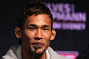 SYDNEY, AUSTRALIA - MARCH 01:  Yashuhiro Urushitani attends the UFC on FX press conference at the Star Casino on March 1, 2012 in Sydney, Australia.  (Photo by Josh Hedges/Zuffa LLC/Zuffa LLC via Getty Images) *** Local Caption *** Yashuhiro Urushitani