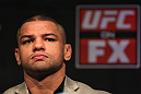 SYDNEY, AUSTRALIA - MARCH 01:  Thiago Alves attends the UFC on FX press conference at the Star Casino on March 1, 2012 in Sydney, Australia.  (Photo by Josh Hedges/Zuffa LLC/Zuffa LLC via Getty Images) *** Local Caption *** Thiago Alves