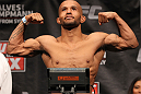 SYDNEY, AUSTRALIA - MARCH 02:  Demetrious Johnson weighs in during the UFC on FX official weigh in at Allphones Arena on March 2, 2012 in Sydney, Australia.  (Photo by Josh Hedges/Zuffa LLC/Zuffa LLC via Getty Images) *** Local Caption *** Demetrious Johnson