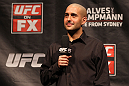 SYDNEY, AUSTRALIA - MARCH 02:  UFC host Jon Anik interacts with fans during a Q&A session before the UFC on FX official weigh in at Allphones Arena on March 2, 2012 in Sydney, Australia.  (Photo by Josh Hedges/Zuffa LLC/Zuffa LLC via Getty Images) *** Local Caption *** Jon Anik