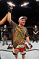 SYDNEY, AUSTRALIA - MARCH 03:  Martin Kampmann reacts after defeating  Thiago Alves during the UFC on FX event at Allphones Arena on March 3, 2012 in Sydney, Australia.  (Photo by Josh Hedges/Zuffa LLC/Zuffa LLC via Getty Images) *** Local Caption *** Martin Kampmann