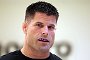STOCKHOLM, SWEDEN - APRIL 11:  Brian Stann of the United States works out for the media during the UFC open workouts at Pancrase Gym on April 11, 2012 in Stockholm, Sweden.  (Photo by Josh Hedges/Zuffa LLC/Zuffa LLC via Getty Images)