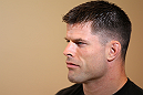 STOCKHOLM, SWEDEN - APRIL 11:  Brian Stann of the United States works out for the media during the UFC open workouts at Pancrase Gym on April 11, 2012 in Stockholm, Sweden.  (Photo by Josh Hedges/Zuffa LLC/Zuffa LLC via Getty Images)