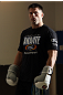 STOCKHOLM, SWEDEN - APRIL 11:  Brian Stann of the United States works out for the media during the UFC open workouts at Pancrase Gym on April 11, 2012 in Stockholm, Sweden.  (Photo by Josh Hedges/Zuffa LLC/Zuffa LLC via Getty Images)