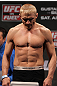 STOCKHOLM, SWEDEN - APRIL 13:  Dennis Siver of Germany weighs in during the official UFC on Fuel TV weigh in event at Ericsson Globe on April 13, 2012 in Stockholm, Sweden.  (Photo by Josh Hedges/Zuffa LLC/Zuffa LLC via Getty Images)