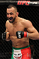 STOCKHOLM, SWEDEN - APRIL 14:  Reza Madadi of Sweden stands in the Octagon during his bout against Yoislandy Izquierdo at the UFC on Fuel TV event at Ericsson Globe on April 14, 2012 in Stockholm, Sweden.  (Photo by Josh Hedges/Zuffa LLC/Zuffa LLC via Getty Images)