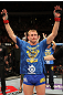 STOCKHOLM, SWEDEN - APRIL 14: Alexander Gustafsson is declared the winner in his fight against Thiago Silva at the UFC on Fuel TV event at Ericsson Globe on April 14, 2012 in Stockholm, Sweden. (Photo by Josh Hedges/Zuffa LLC/Zuffa LLC via Getty Images)