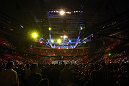 STOCKHOLM, SWEDEN - APRIL 14:  A general view of the arena during the UFC on Fuel TV event at Ericsson Globe on April 14, 2012 in Stockholm, Sweden.  (Photo by Josh Hedges/Zuffa LLC/Zuffa LLC via Getty Images)