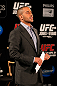 ATLANTA, GA - APRIL 18:  UFC host Jon Anik converses with the media prior to the press conference for the UFC 145 bout between Jon Jones and Rashad Evans at Park Tavern on April 18, 2012 in Atlanta, Georgia.  (Photo by Kevin C. Cox/Zuffa LLC/Zuffa LLC via Getty Images)