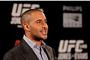 ATLANTA, GA - APRIL 18:  UFC host Jon Anik converses with the media prior to the press conference for the UFC 145 bout between Jon Jones and Rashad Evans at Park Tavern on April 18, 2012 in Atlanta, Georgia.  (Photo by Kevin C. Cox/Zuffa LLC/Zuffa LLC via Getty Images)