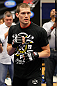 ATLANTA, GA - APRIL 19:  Stephen Thompson works out for the media during UFC 145 open workouts at GSU Sports Arena on April 19, 2012 in Atlanta, Georgia.  (Photo by Kevin C. Cox/Zuffa LLC/Zuffa LLC via Getty Images)
