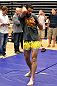 ATLANTA, GA - APRIL 19:  Matt Brown works out for the media during UFC 145 open workouts at GSU Sports Arena on April 19, 2012 in Atlanta, Georgia.  (Photo by Kevin C. Cox/Zuffa LLC/Zuffa LLC via Getty Images)