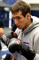 ATLANTA, GA - APRIL 19:  Rory MacDonald of Canada works out for the media during UFC 145 open workouts at GSU Sports Arena on April 19, 2012 in Atlanta, Georgia.  (Photo by Kevin C. Cox/Zuffa LLC/Zuffa LLC via Getty Images)