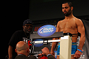 ATLANTA, GA - APRIL 20:  Lightweight fighter John Makdessi weighs in for his bout against Anthony Njokuani during the UFC 145 official weigh in at Fox Theatre on April 20, 2012 in Atlanta, Georgia.  (Photo by Al Bello/Zuffa LLC/Zuffa LLC via Getty Images)