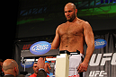 ATLANTA, GA - APRIL 20:  Heavyweight fighter Ben Rothwell weighs in for his bout with Brendan Schaub during the UFC 145 official weigh in at Fox Theatre on April 20, 2012 in Atlanta, Georgia.  (Photo by Al Bello/Zuffa LLC/Zuffa LLC via Getty Images)
