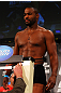 ATLANTA, GA - APRIL 20:  Rashad Evans weighs in during the UFC 145 official weigh in at Fox Theatre on April 20, 2012 in Atlanta, Georgia.  (Photo by Al Bello/Zuffa LLC/Zuffa LLC via Getty Images)
