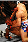 ATLANTA, GA - APRIL 21:  Rory MacDonald 9top) punches Che Mills during their welterweight bout for UFC 145 at Philips Arena on April 21, 2012 in Atlanta, Georgia.  (Photo by Al Bello/Zuffa LLC/Zuffa LLC via Getty Images)