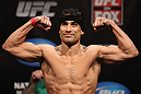 EAST RUTHERFORD, NJ - MAY 04:  Danny Castillo weighs in during the UFC on FOX official weigh in at Izod Center on May 4, 2012 in East Rutherford, New Jersey.  (Photo by Josh Hedges/Zuffa LLC/Zuffa LLC via Getty Images)
