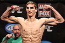 EAST RUTHERFORD, NJ - MAY 04:  John Hathaway weighs in during the UFC on FOX official weigh in at Izod Center on May 4, 2012 in East Rutherford, New Jersey.  (Photo by Josh Hedges/Zuffa LLC/Zuffa LLC via Getty Images)