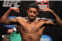 EAST RUTHERFORD, NJ - MAY 04:  Michael Johnson weighs in during the UFC on FOX official weigh in at Izod Center on May 4, 2012 in East Rutherford, New Jersey.  (Photo by Josh Hedges/Zuffa LLC/Zuffa LLC via Getty Images)