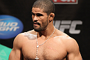 EAST RUTHERFORD, NJ - MAY 04:  Rousimar Palhares weighs in during the UFC on FOX official weigh in at Izod Center on May 4, 2012 in East Rutherford, New Jersey.  (Photo by Josh Hedges/Zuffa LLC/Zuffa LLC via Getty Images)