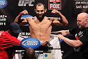 EAST RUTHERFORD, NJ - MAY 04:  Johny Hendricks weighs in during the UFC on FOX official weigh in at Izod Center on May 4, 2012 in East Rutherford, New Jersey.  (Photo by Josh Hedges/Zuffa LLC/Zuffa LLC via Getty Images)