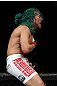 EAST RUTHERFORD, NJ - MAY 05:  Louis Gaudinot celebrates after defeating John Lineker during thier Flyweight bout at Izod Center on May 5, 2012 in East Rutherford, New Jersey.  (Photo by Josh Hedges/Zuffa LLC/Zuffa LLC via Getty Images)