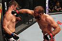 FAIRFAX, VA - MAY 15:  (R-L) Igor Pokrajac punches Fabio Maldonado in a light heavyweight bout during the UFC on Fuel TV event at Patriot Center on May 15, 2012 in Fairfax, Virginia.  (Photo by Josh Hedges/Zuffa LLC/Zuffa LLC via Getty Images)