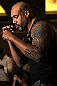 LAS VEGAS, NV - MAY 23:   Lavar Johnson works out for the media and fans during the UFC 146 Open Workouts at MGM Grand on May 23, 2012 in Las Vegas, Nevada.  (Photo by Josh Hedges/Zuffa LLC/Zuffa LLC via Getty Images)