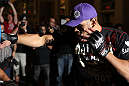 LAS VEGAS, NV - MAY 23:   Antonio "Big Foot" Silva works out for the media and fans during the UFC 146 Open Workouts at MGM Grand on May 23, 2012 in Las Vegas, Nevada.  (Photo by Josh Hedges/Zuffa LLC/Zuffa LLC via Getty Images)
