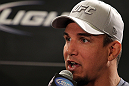 LAS VEGAS, NV - MAY 24:   Former UFC Heavyweight Champion Frank Mir attends the UFC 146 press conference at MGM Grand on May 24, 2012 in Las Vegas, Nevada.  (Photo by Josh Hedges/Zuffa LLC/Zuffa LLC via Getty Images)