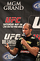 LAS VEGAS, NV - MAY 24:   UFC Heavyweight Champion Junior dos Santos attends the UFC 146 press conference at MGM Grand on May 24, 2012 in Las Vegas, Nevada.  (Photo by Josh Hedges/Zuffa LLC/Zuffa LLC via Getty Images)