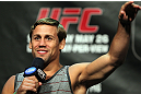 LAS VEGAS, NV - MAY 25:   Urijah Faber interacts with fans during a Q&A session before the UFC 146 official weigh in at the MGM Grand Garden Arena on May 25, 2012 in Las Vegas, Nevada.  (Photo by Josh Hedges/Zuffa LLC/Zuffa LLC via Getty Images)