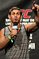 LAS VEGAS, NV - MAY 25:   Urijah Faber interacts with fans during a Q&A session before the UFC 146 official weigh in at the MGM Grand Garden Arena on May 25, 2012 in Las Vegas, Nevada.  (Photo by Josh Hedges/Zuffa LLC/Zuffa LLC via Getty Images)