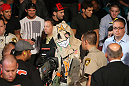LAS VEGAS, NV - MAY 26:  Jason Miller (C) walks to the Octagon during a middleweight bout at UFC 146 at MGM Grand Garden Arena on May 26, 2012 in Las Vegas, Nevada.  (Photo by Donald Miralle/Zuffa LLC/Zuffa LLC via Getty Images)