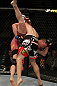 LAS VEGAS, NV - MAY 26:  CB Dollaway slams Jason Miller (pictured) during a middleweight bout at UFC 146 at MGM Grand Garden Arena on May 26, 2012 in Las Vegas, Nevada.  (Photo by Donald Miralle/Zuffa LLC/Zuffa LLC via Getty Images)